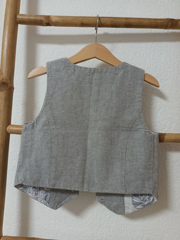 Gilet sans manches gris Palomino 6 ans - photo numéro 4
