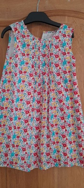 Robe à fleurs 5 ans
