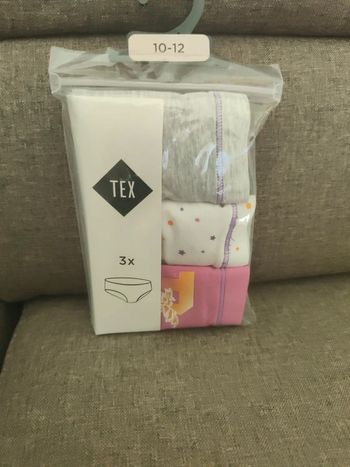 Lot 3 culottes neuves Tex 10/12 ans
