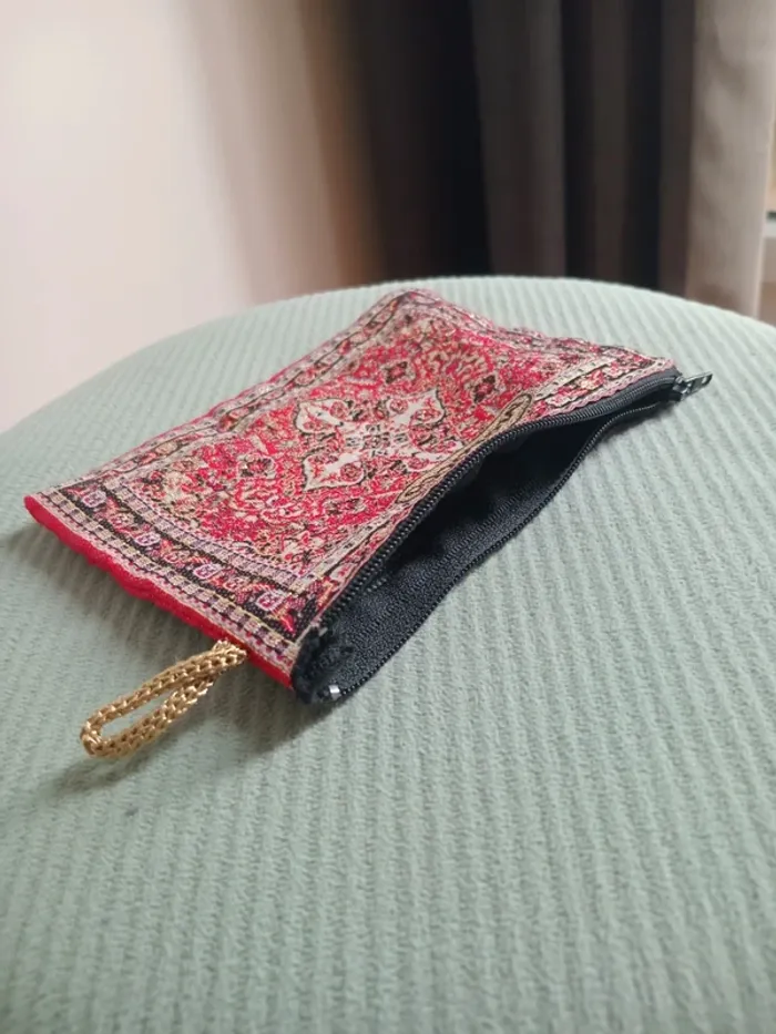 Portemonnaie femme Marocco Maroc pailleté - photo numéro 5