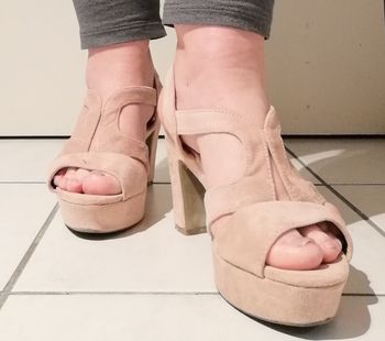 Sandales à talons