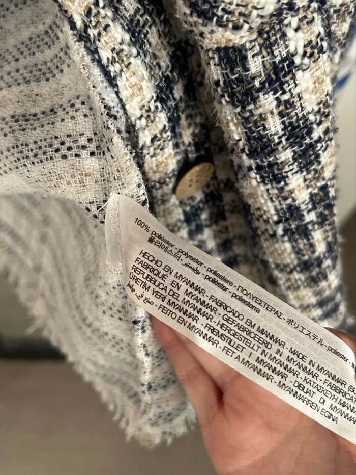 Veste Zara grise taille Xs - photo numéro 5