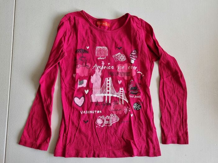 Lot de 3 tee-shirts manches longues 8 ans - photo numéro 2