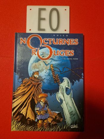 Bd nocturnes rouges 1,EO
