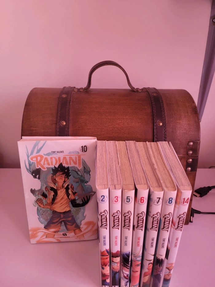 Manga Radiant lot de 8 tome - photo numéro 2