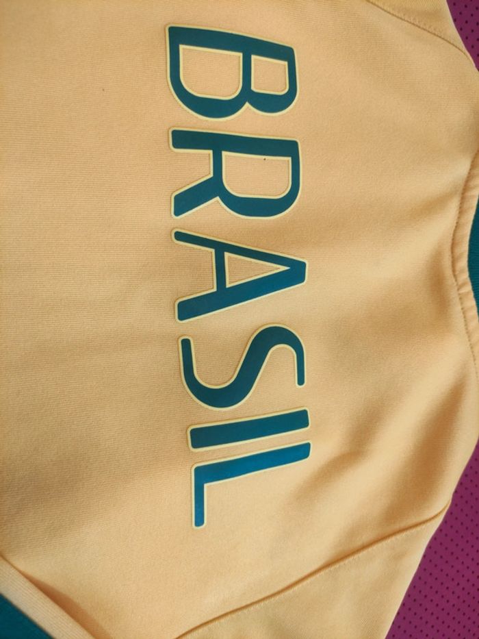 Haut de survêtement Brésil, Nike Authentique Officiel taille enfant 10/12 ans - photo numéro 15