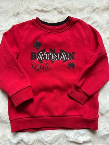👕 sweat Batman - 4 ans - 104 cm - garçon - très bon état