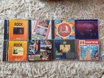 Lot de 8 albums CD