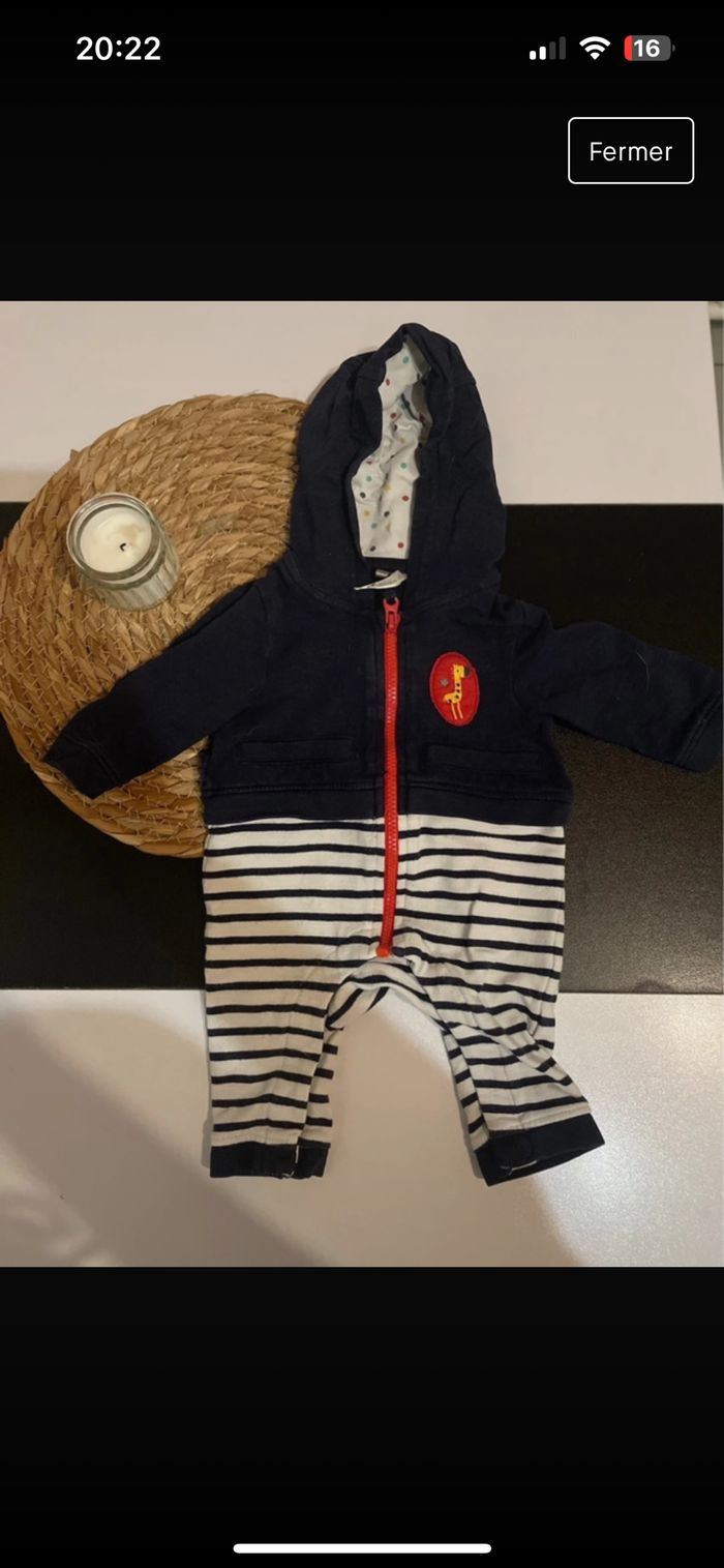 Ensemble garçon 0mois