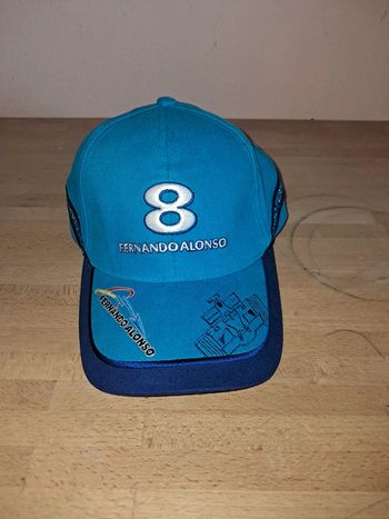Casquette Fernando Alonso chez Renault F1 Team numéro 8