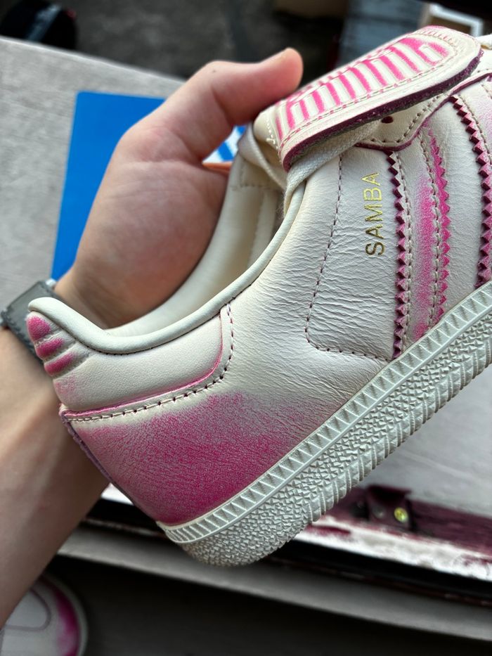 Adidas Samba LT Crew White/Shock Pink - Taille 36 - Neuves - photo numéro 5