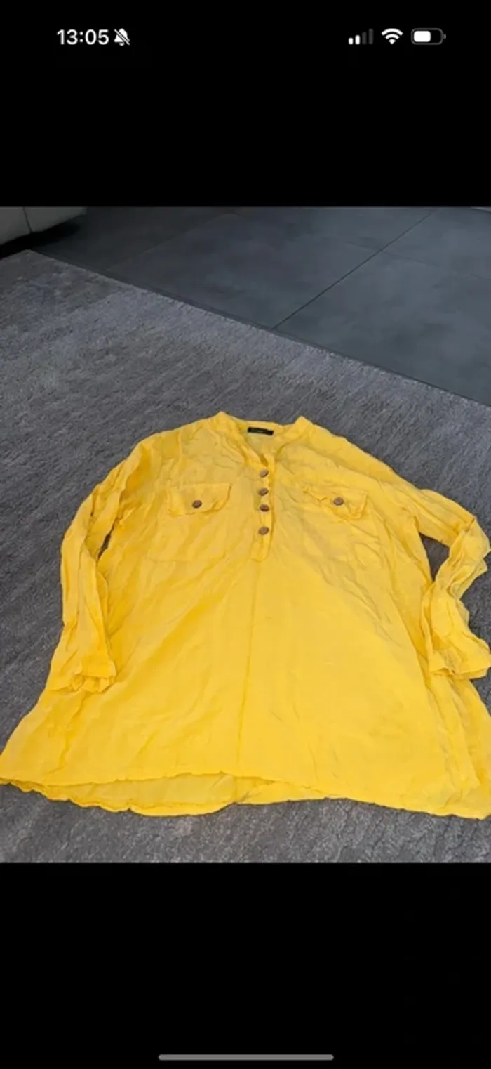 Chemise manche longue fine taille M