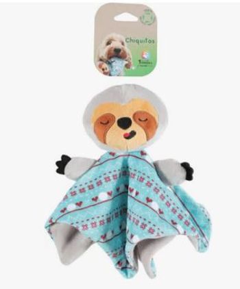 Jouet Peluche Chiquitos Paresseux, doudou pour chien