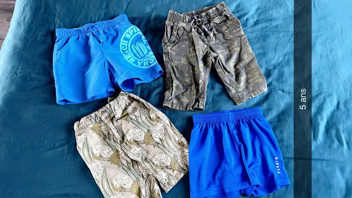 Lot shorts 5 ans