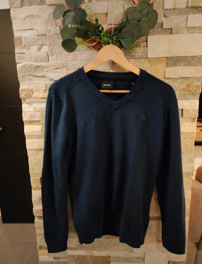 Pull Kaporal bleu marine neuf