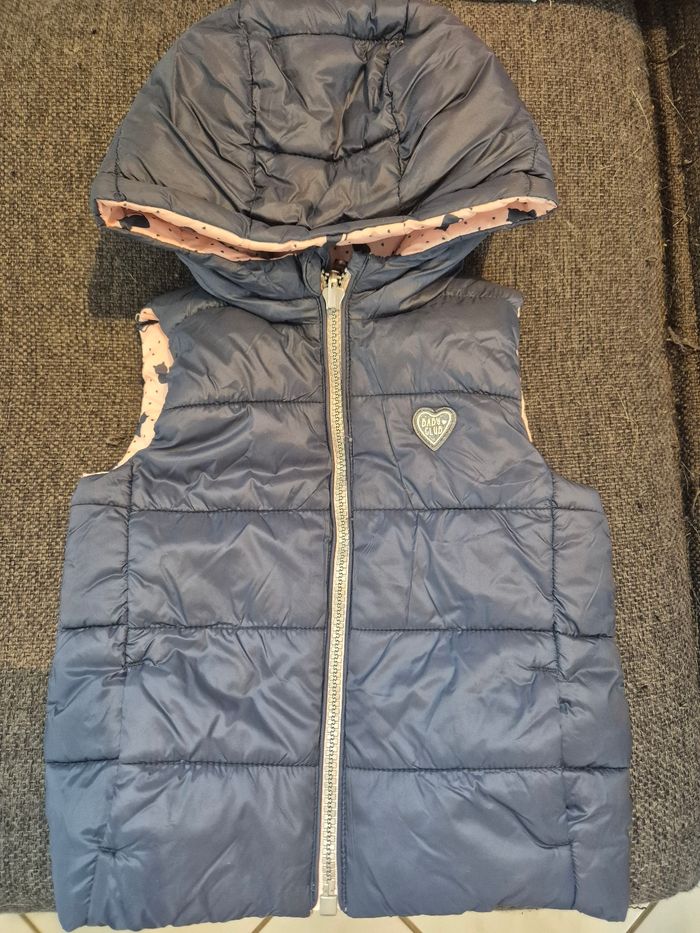 Veste sans manche réversible