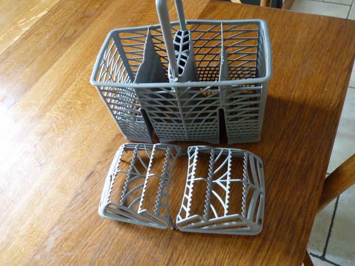 panier à couverts lave vaisselle SMEG accessoire electroménager neuf gris - photo numéro 2