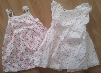 Lot de 2 robes 9mois
