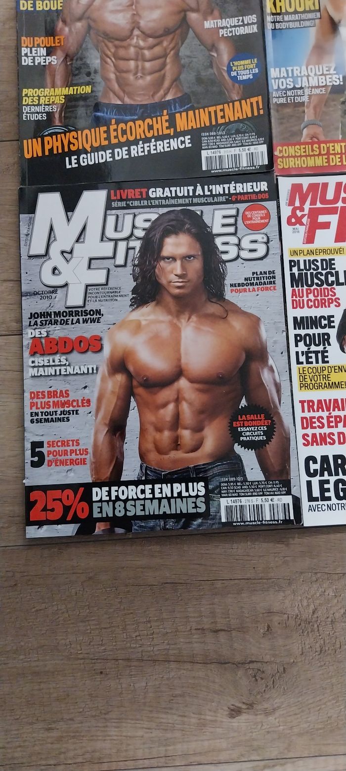 Lot magazines Musculation - photo numéro 3