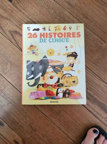 Livre 26 histoires de cirque