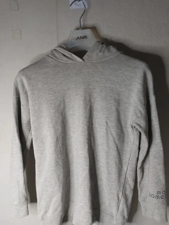 Sweat-shirt gris "LH"