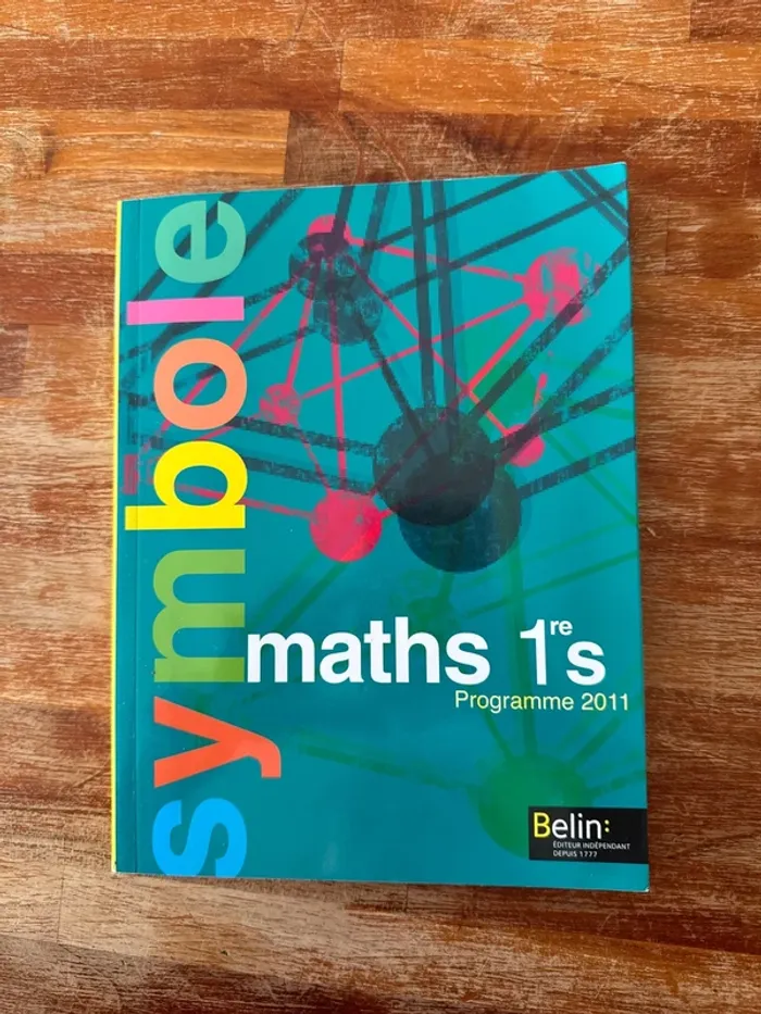 Livre, symbole, maths première
