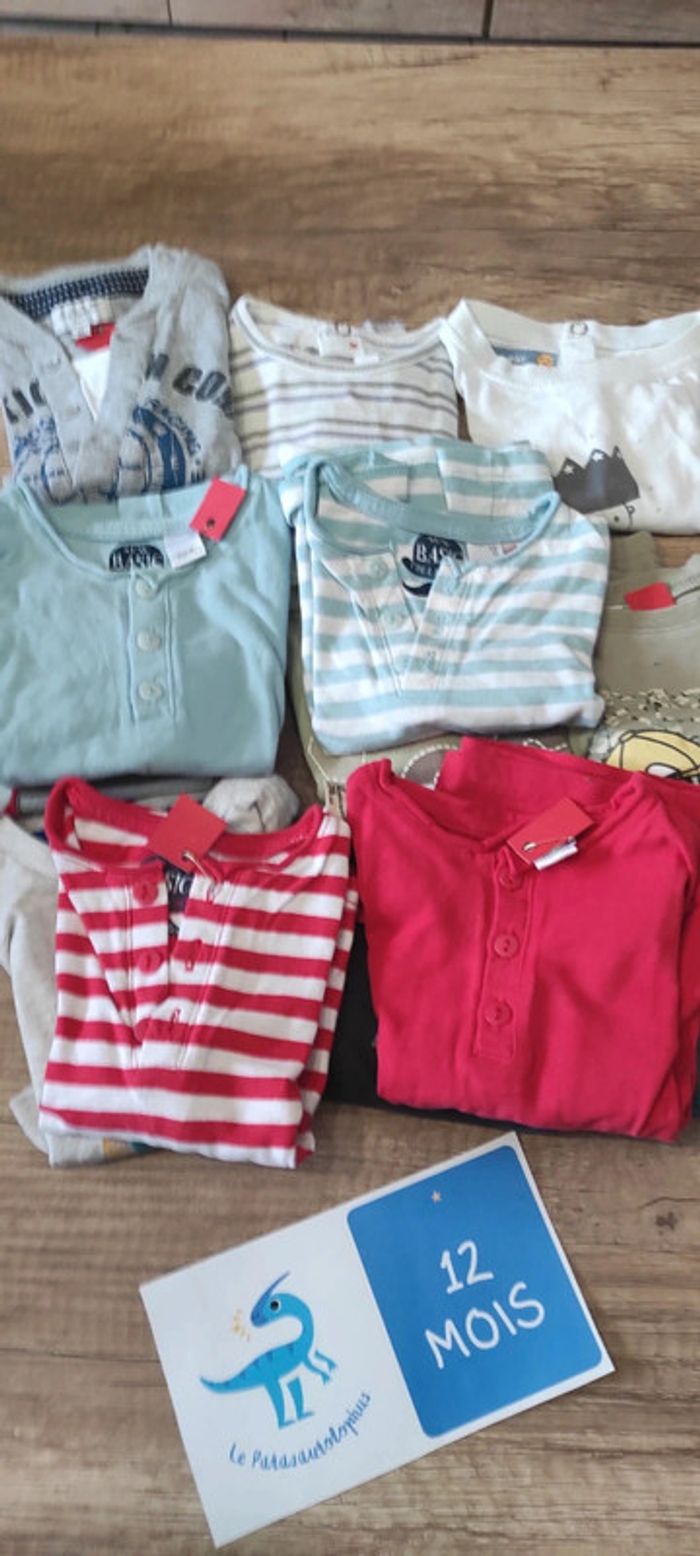 Lot de 13 t-shirt manches longues - photo numéro 3