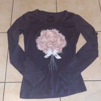 T-shirt à manche cache cache