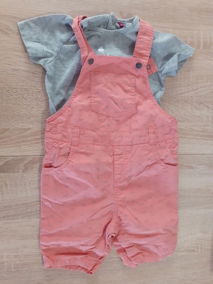 Ensemble salopette orchestra 12 mois été