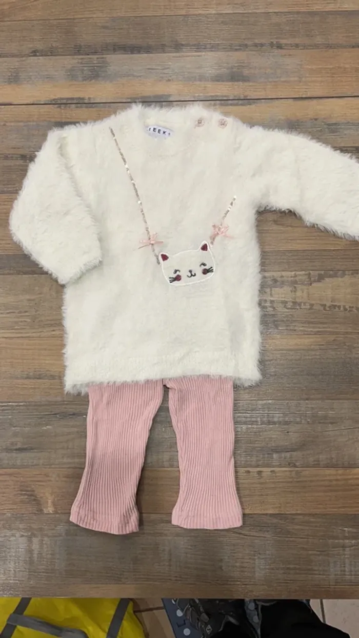 Pull robe avec legging