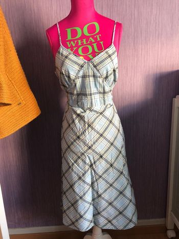 Robe carreaux