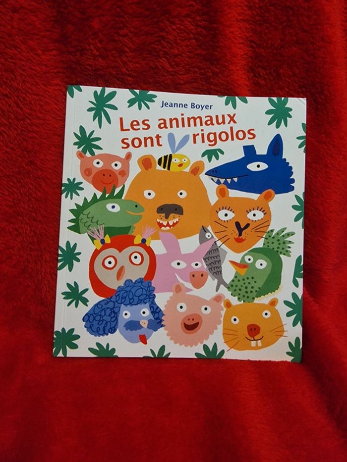 Livre les animaux sont rigolos