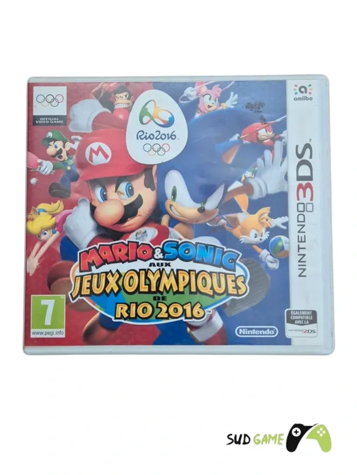 Jeu 3DS " Mario et sonic aux jeux olympiques de Rio 2016" - photo numéro 1