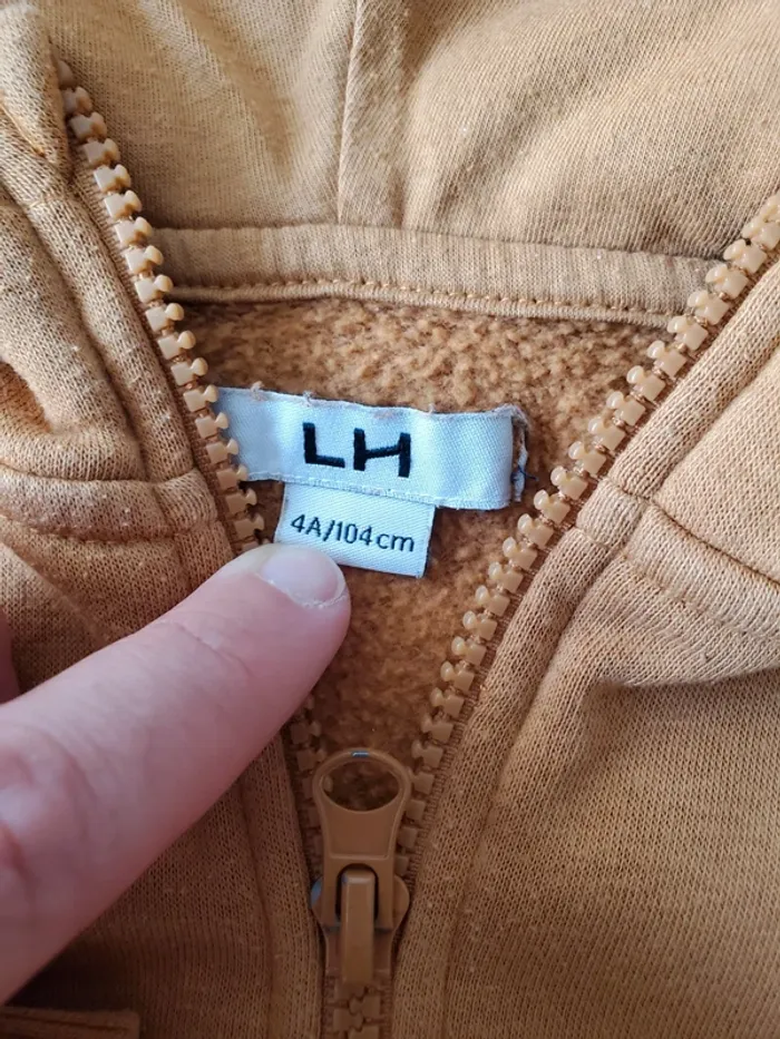 Veste zippée 4ans - photo numéro 3