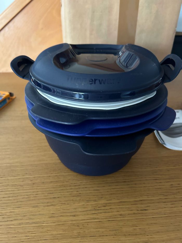 TUPPERWARE Micro Urban bleu foncé 2,0 L - photo numéro 5