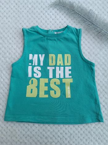 🔸 T-shirt Sans Manches Kimbaloo – 12 Mois 🔸