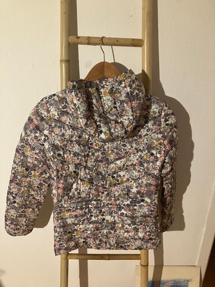 Doudoune Mango kids à fleur - photo numéro 2