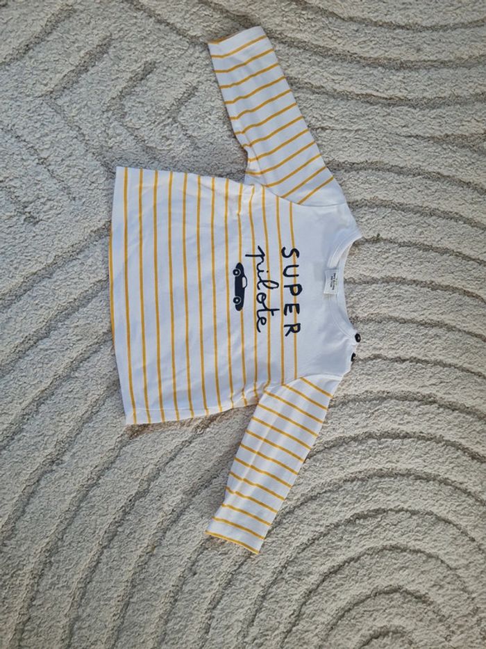 Tee shirt manches longues 9 mois