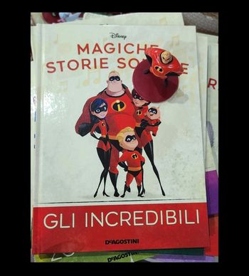 Gli incredibili1 Magiche storie sonore deagostini Audioconte magique Altaya italien audio conte