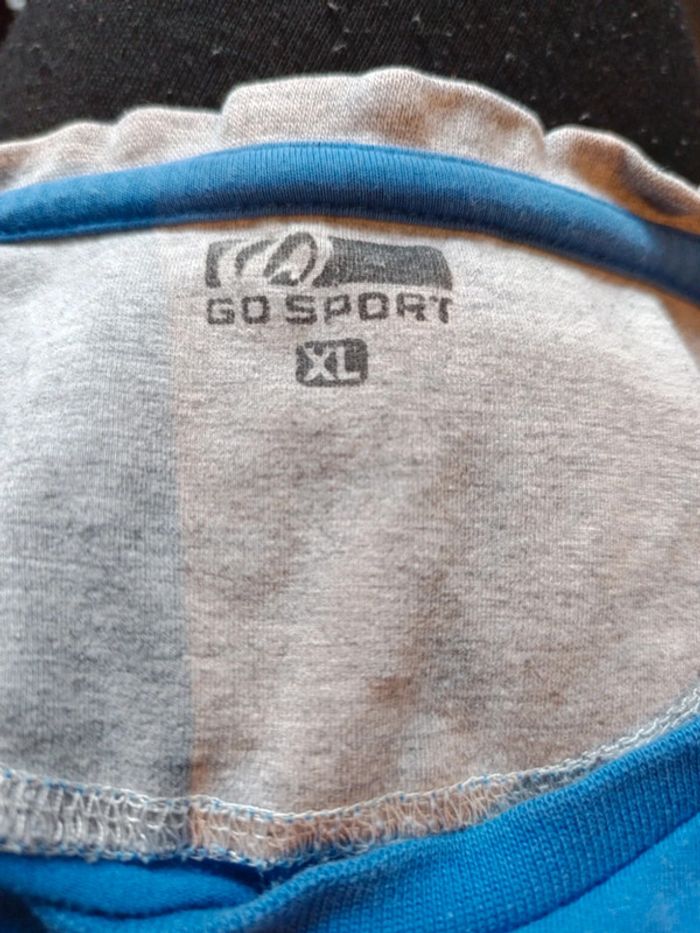 Débardeur go sport bleu - photo numéro 3
