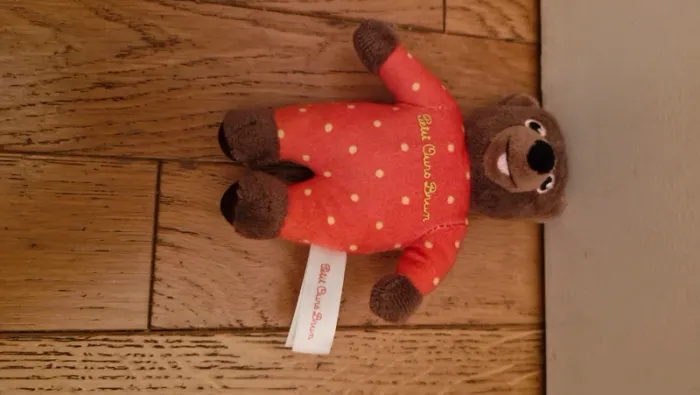 Peluche petit ours brun - photo numéro 2