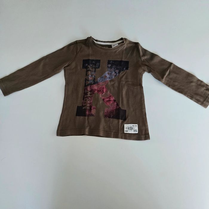 T-shirt manches longues - la Redoute - 4 ans