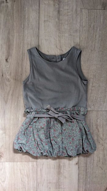 Robe Boule Obaïbi 18 Mois Taupe et rose