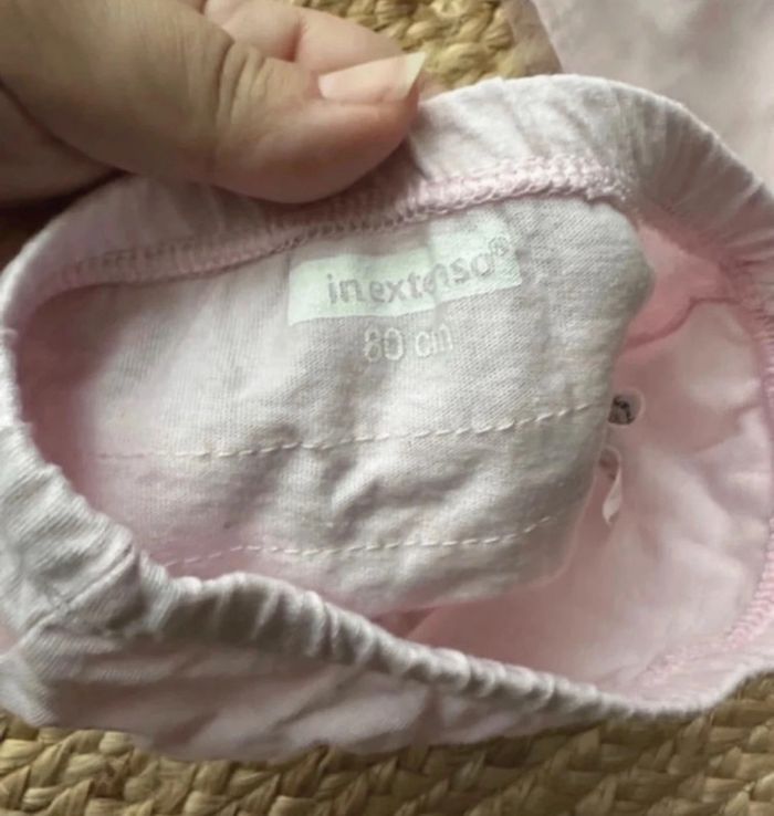 Robe cérémonie + bloomer rose poudré fille 12 mois - photo numéro 10