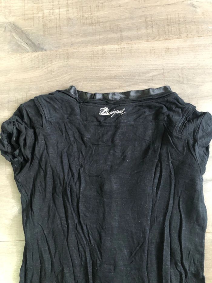 Mini robe Desigual taille S noire avec sequins - photo numéro 9