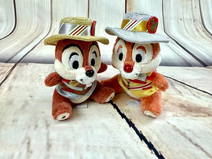 Lot de peluches à accrocher tic& tac 30th anniversary Tokyo Disneyland