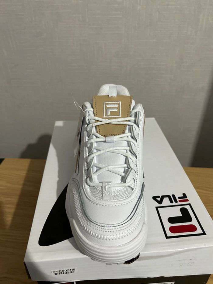 Baskets compensées Fila Disruptor exp 38.5 size 5 - photo numéro 4