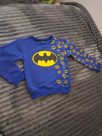 Pull Batman bleu 6 ans