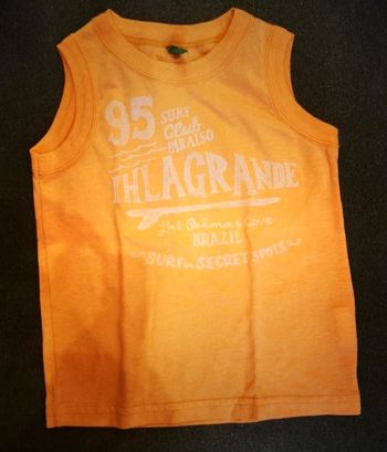 Débardeur bébé garçon 12/18 mois comme neuf