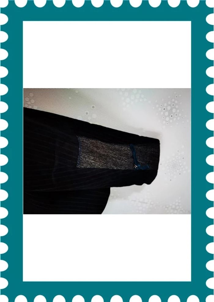 D2536 - veste zippée noire taille 44 - photo numéro 4